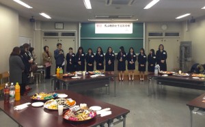 h28年度韓国の留学生歓迎会