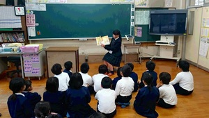 玉水小学校読み聞かせ3月