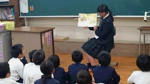 玉水小学校読み聞かせ3月最終日