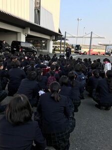 h 30修学旅行最終日解団式