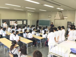 r 1秋の学校説明会看護2