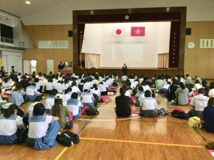 r 1秋の学校説明会校長