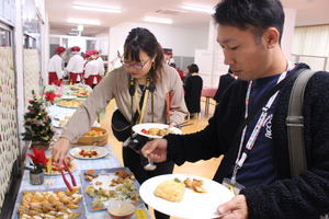 ひまわりさんとくまにちさん試食