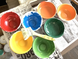 r2虹雑巾掛けペンキ