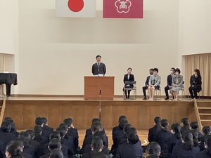 R4退任式坂本