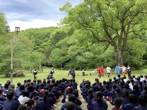 R5遠足部活動サッカー