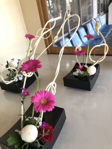 R5華道部駅展示作品