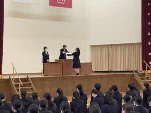 R五の３学期始業式